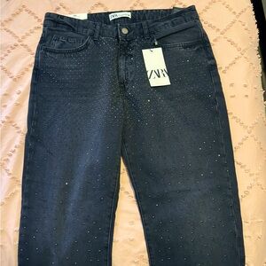 ZARA “the slim with rhinestones” jeans